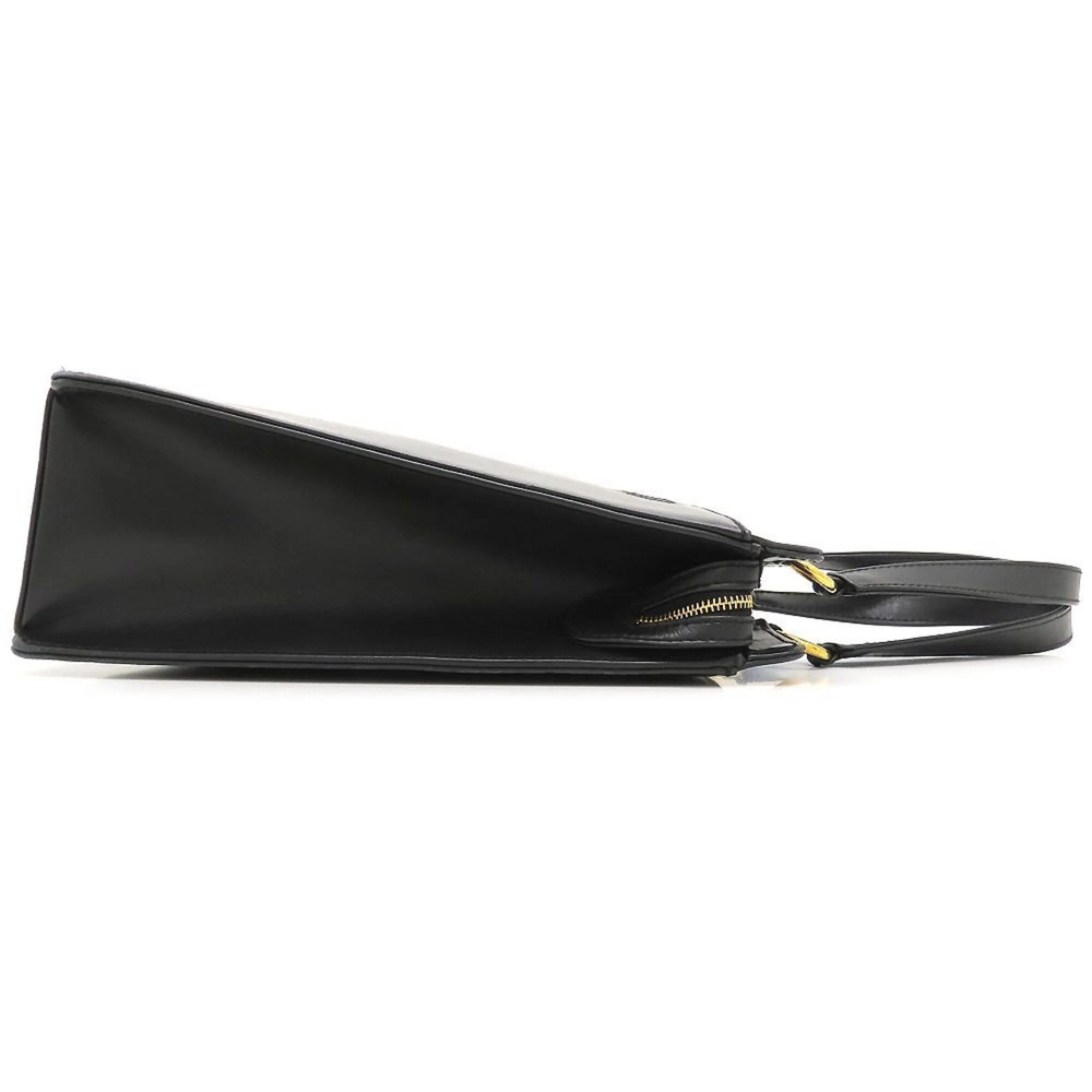 CHANEL Black Lambskin Leather Tote Bag - Picture 2 of 16